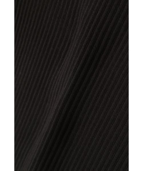 FREE'S MART（フリーズマート）の「テレコボートネック長袖プルオーバーイピッチ（Tシャツ/カットソー・レディース・ブラック/グレー/ブラウン/グリーン・FREE）」の11枚目の写真