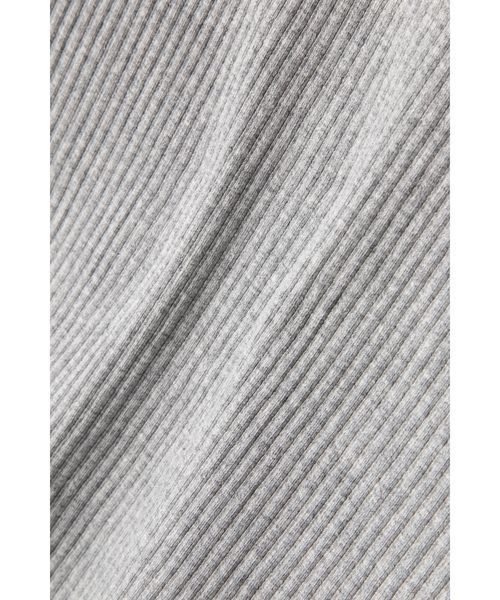 FREE'S MART（フリーズマート）の「テレコボートネック長袖プルオーバーイピッチ（Tシャツ/カットソー・レディース・ブラック/グレー/ブラウン/グリーン・FREE）」の8枚目の写真