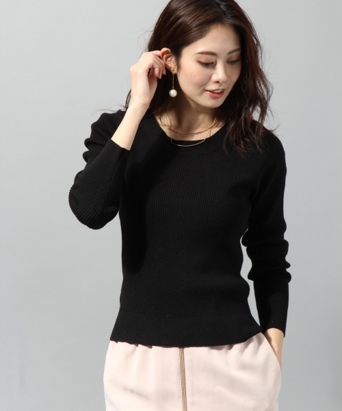 Andemiu(アンデミュウ)の「2WAYファーボタンプルオーバー/カーディガン777402(カーディガン/ボレロ・レディース・ブラック/ライトグレー/ピンク・FREE)」の11枚目の写真