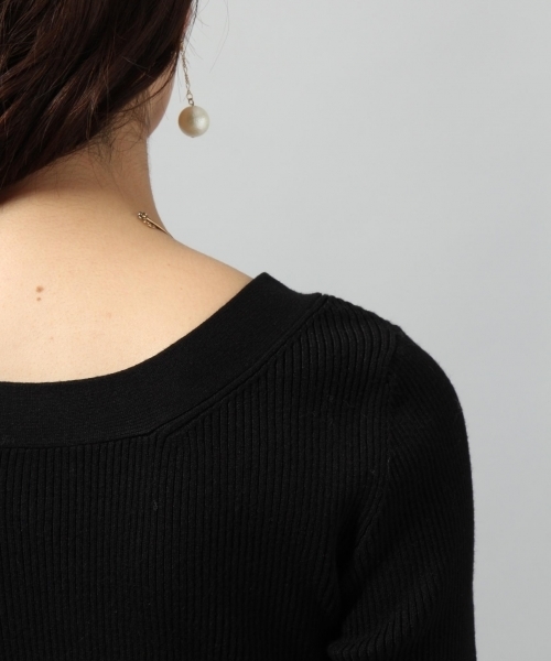 Andemiu(アンデミュウ)の「2WAYファーボタンプルオーバー/カーディガン777402(カーディガン/ボレロ・レディース・ブラック/ライトグレー/ピンク・FREE)」の21枚目の写真