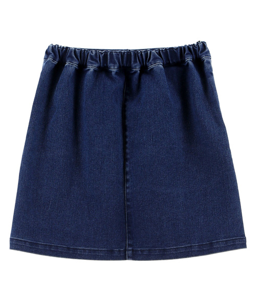 Catherine Cottage（キャサリンコテージ）の「デニムパッチワークスカート（デニムスカート・キッズ・サックスブルー/ブルー系その他2・110/120/130/140/150）」の6枚目の写真