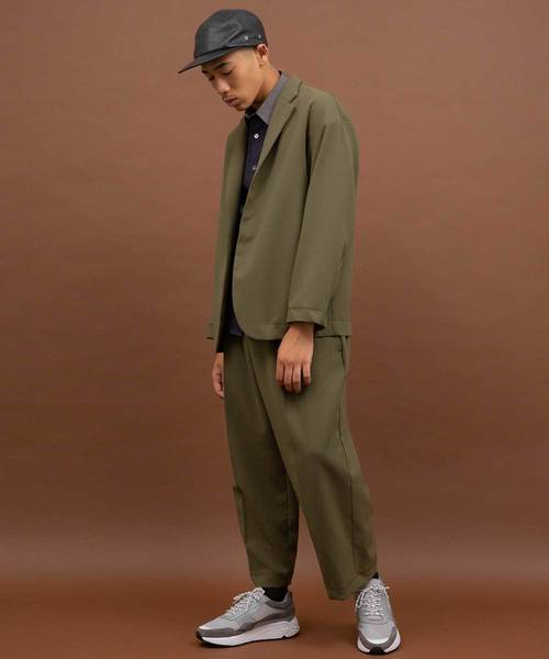 UNITED TOKYO（ユナイテッドトウキョウ）の「ジャージーワイドクロップドパンツ（その他パンツ・メンズ・ブラック/ブラウン/カーキ・1/2/3）」の9枚目の写真