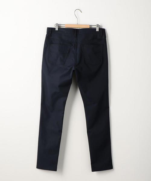 coen(コーエン)の「微光沢5ポケットスリムテーパードパンツ(スマートフォンポケット搭載)(その他パンツ・メンズ・ベージュ/ネイビー/オリーブ・MEDIUM/SMALL/LARGE/X-LARGE)」の4枚目の写真