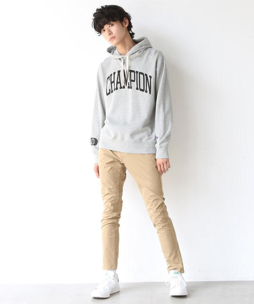 coen(コーエン)の「微光沢5ポケットスリムテーパードパンツ(スマートフォンポケット搭載)(その他パンツ・メンズ・ベージュ/ネイビー/オリーブ・MEDIUM/SMALL/LARGE/X-LARGE)」の12枚目の写真