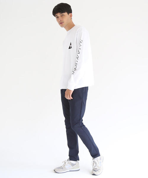 coen(コーエン)の「微光沢5ポケットスリムテーパードパンツ(スマートフォンポケット搭載)(その他パンツ・メンズ・ベージュ/ネイビー/オリーブ・MEDIUM/SMALL/LARGE/X-LARGE)」の20枚目の写真