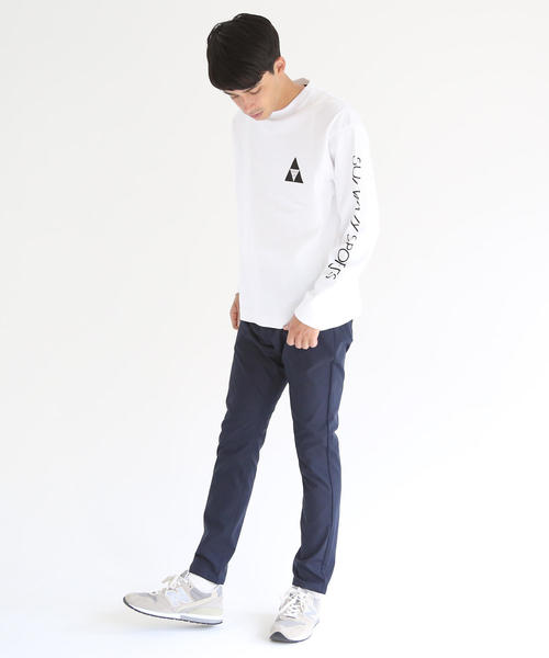 coen(コーエン)の「微光沢5ポケットスリムテーパードパンツ(スマートフォンポケット搭載)(その他パンツ・メンズ・ベージュ/ネイビー/オリーブ・MEDIUM/SMALL/LARGE/X-LARGE)」の19枚目の写真