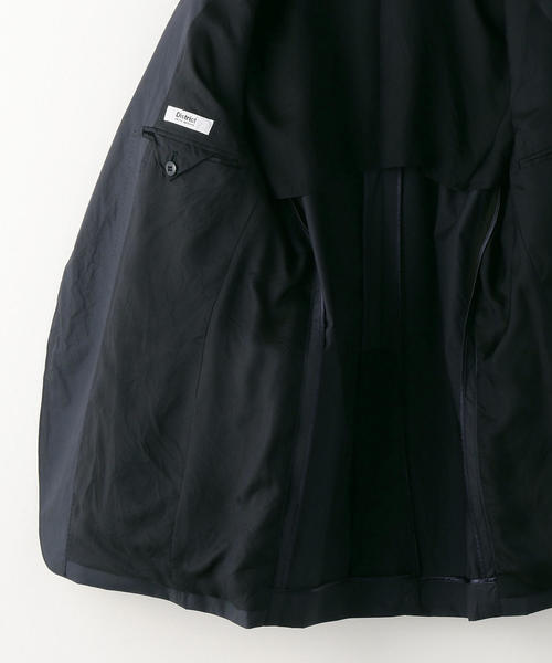 District（ディストリクト）の「＜District（ディストリクト）＞ミニツイル 2ボタンジャケット（テーラードジャケット・メンズ・ダークブラウン/ネイビー・48/42/44/46）」の8枚目の写真