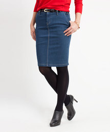 NANO universe | 【VERY12月号掲載 】FF/デニムペンシルスカート(デニムスカート)