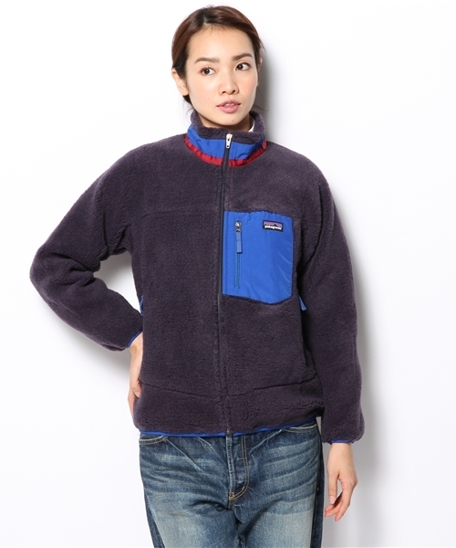 BEAMS BOY(ビームスボーイ)の「□Patagonia / “Kids' Retro-X Jacket” 13(ブルゾン・レディース・ベージュ/ネイビー/オフホワイト・ONE SIZE)」の1枚目の写真