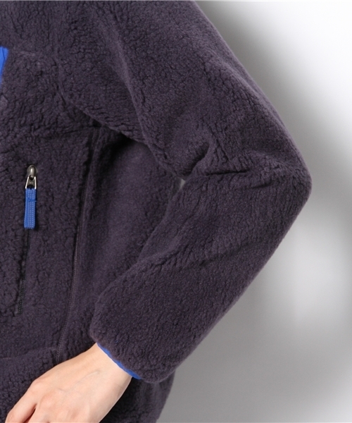 BEAMS BOY(ビームスボーイ)の「□Patagonia / “Kids' Retro-X Jacket” 13(ブルゾン・レディース・ベージュ/ネイビー/オフホワイト・ONE SIZE)」の8枚目の写真