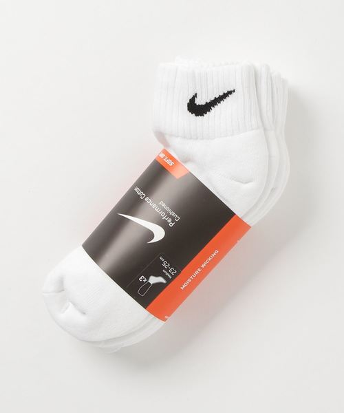 NIKE(ナイキ)の「WEGO/【3点セット】NIKE ソックス(ソックス/靴下・レディース・ホワイト/ブラック/その他・SMALL)」の2枚目の写真