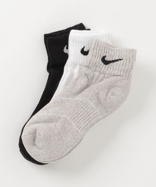 NIKE(ナイキ)の「WEGO/【3点セット】NIKE ソックス(ソックス/靴下・レディース・ホワイト/ブラック/その他・SMALL)」の3枚目の写真