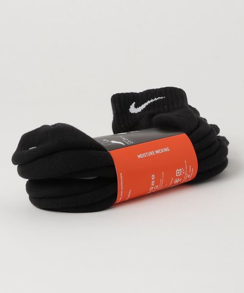 NIKE(ナイキ)の「WEGO/【3点セット】NIKE ソックス(ソックス/靴下・レディース・ホワイト/ブラック/その他・SMALL)」の4枚目の写真