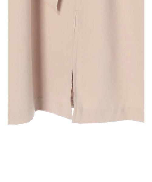 Editt by YECCA VECCA（エディットバイイェッカヴェッカ）の「オーバーポケットジャンスカ（ジャンパースカート・レディース・ブラック/ベージュ/カーキ・FREE）」の16枚目の写真