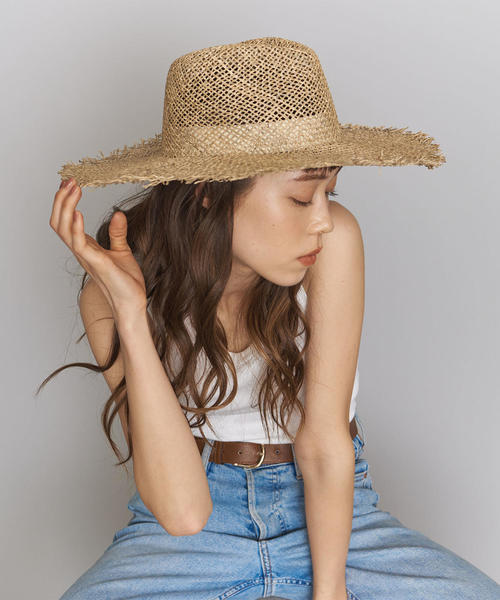 Lack of Color（ラックオブカラー）の「＜LACK OF COLOR＞SUNNYDIP FEDORA ハット（ハット・レディース・ナチュラル・FREE）」の6枚目の写真