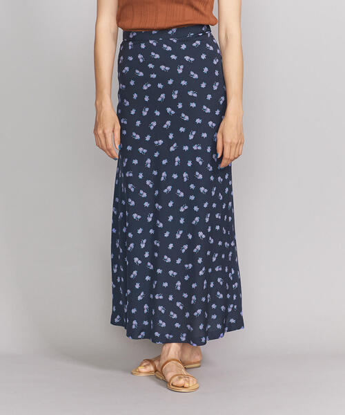 BEAUTY&YOUTH UNITED ARROWS（ビューティーアンドユースユナイテッドアローズ）の「BY フラワープリントマキシスカート 3（スカート・レディース・ネイビー/レッド・LARGE/SMALL/MEDIUM）」の9枚目の写真