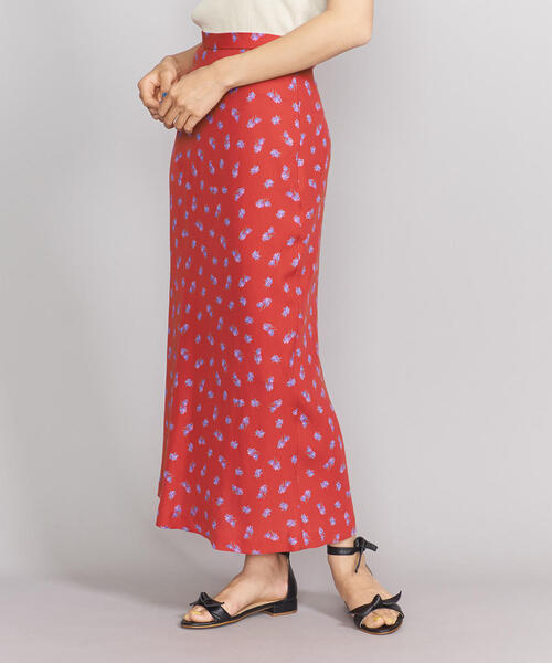 BEAUTY&YOUTH UNITED ARROWS（ビューティーアンドユースユナイテッドアローズ）の「BY フラワープリントマキシスカート 3（スカート・レディース・ネイビー/レッド・LARGE/SMALL/MEDIUM）」の11枚目の写真