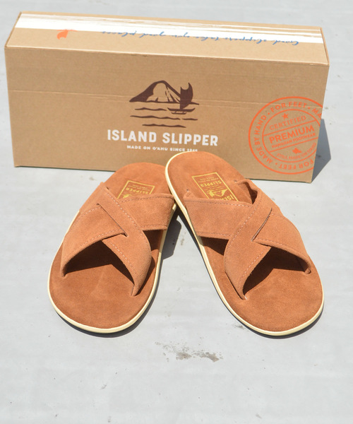 ISLAND SLIPPER（アイランドスリッパ）の「ISLAND SLIPPER/アイランドスリッパ CLASSIC SLIDE SANDAL（サンダル・メンズ・ネイビー/ブラック/ブラウン・10/9/8）」の18枚目の写真