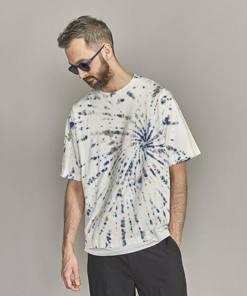 BEAUTY&YOUTH UNITED ARROWS（ビューティーアンドユースユナイテッドアローズ）の「BY タイダイ ワイドシルエット Tシャツ（Tシャツ/カットソー・メンズ・その他2/その他1・L/M/S/XL）」の2枚目の写真