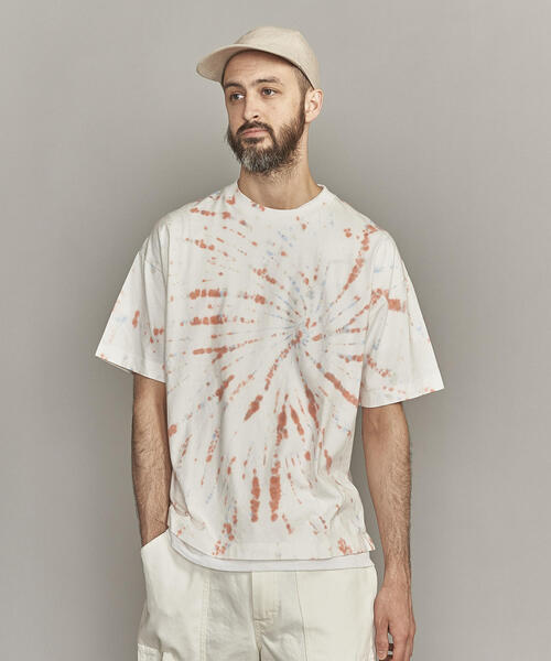 BEAUTY&YOUTH UNITED ARROWS（ビューティーアンドユースユナイテッドアローズ）の「BY タイダイ ワイドシルエット Tシャツ（Tシャツ/カットソー・メンズ・その他2/その他1・L/M/S/XL）」の4枚目の写真