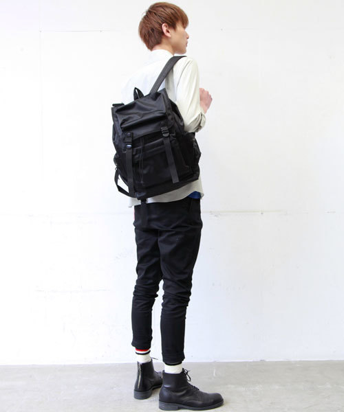 MIDWEST（ミッドウエスト）の「DIET BUTCHER SLIM SKIN ２タックチノパンツ（スラックス・メンズ・ブラック/ネイビー・2/1/3）」の12枚目の写真