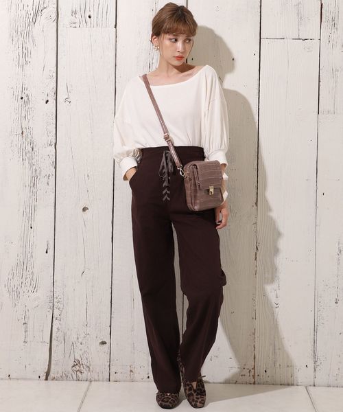 CUNE DDDCショルダーストラップスカート ネイビー CUNE DDDCショルダーストラップスカート ネイビー CUNE DDDCショルダー