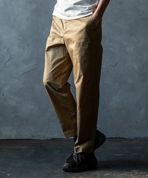 1PIU1UGUALE3 RELAX (ウノピゥウノウグァーレトレ リラックス)の「1PIU1UGUALE3 RELAX(ウノピゥウノウグァーレトレ)リラックスワイドパンツ(その他パンツ・メンズ・ブラック/グレー/ベージュ・SMALL/MEDIUM/LARGE)」の3枚目の写真