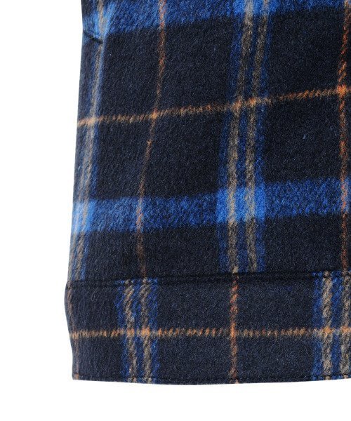 Candy Stripper（キャンディストリッパー）の「FINE CHECK ジャケット（その他アウター・レディース・ブラウン/ブルー/グリーン・1/2）」の8枚目の写真