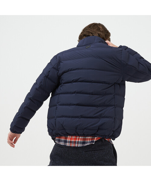 AIGLE（エーグル）の「撥水 チューブダウン スタンドカラー ジャケット（ダウンジャケット/コート・メンズ・カーキ/ワイン/ダークネイビー・SMALL/MEDIUM/LARGE/X-LARGE）」の17枚目の写真