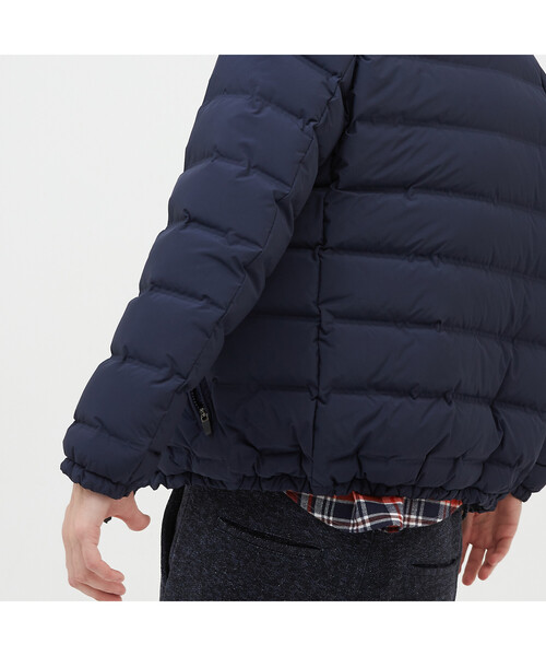 AIGLE（エーグル）の「撥水 チューブダウン スタンドカラー ジャケット（ダウンジャケット/コート・メンズ・カーキ/ワイン/ダークネイビー・SMALL/MEDIUM/LARGE/X-LARGE）」の19枚目の写真