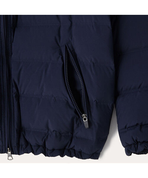 AIGLE（エーグル）の「撥水 チューブダウン スタンドカラー ジャケット（ダウンジャケット/コート・メンズ・カーキ/ワイン/ダークネイビー・SMALL/MEDIUM/LARGE/X-LARGE）」の21枚目の写真