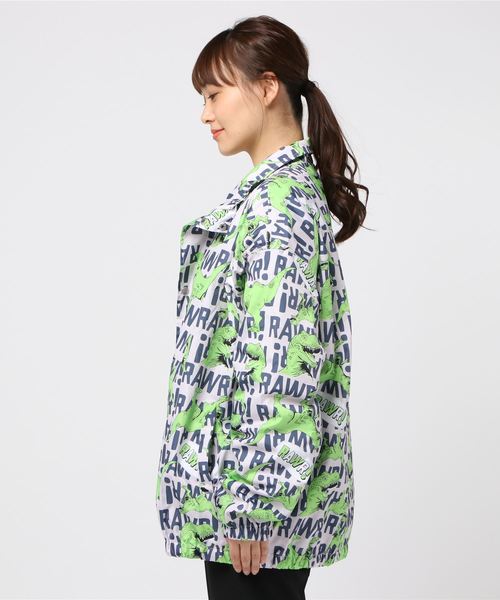 rovtski（ロフトスキー）の「2019AW T.S.TDINOSOR JKT（ナイロンジャケット・レディース・ホワイト・FREE）」の2枚目の写真