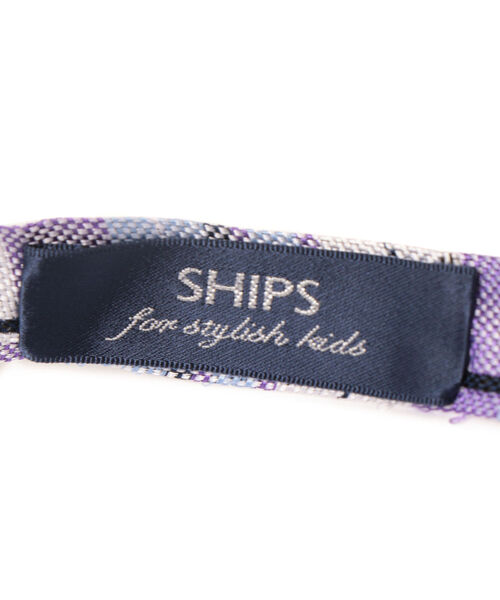 SHIPS(シップス)の「SHIPS KIDS:チェック 蝶ネクタイ(蝶ネクタイ・キッズ・パープル/レッド/ブルー/グリーン・ONE SIZE)」の8枚目の写真