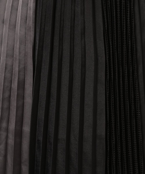 PAGEBOY(ページボーイ)の「イソザイシアープリーツスカート(スカート・レディース・オフホワイト/ブラック/パープル・FREE)」の14枚目の写真