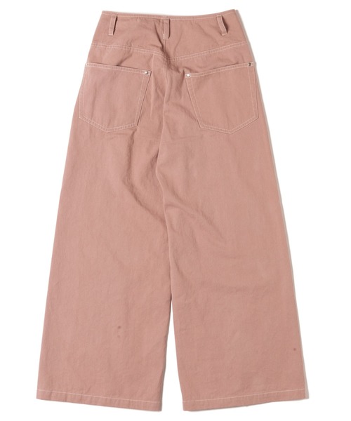 LAYMEE（レイミー）の「Fond pants / フォンドパンツ（チノパンツ・レディース・ホワイト/ピンク・FREE）」の19枚目の写真