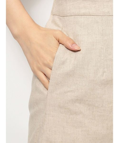 Ungrid(アングリッド)の「ストレッチスリットマキシスカート(スカート・レディース・オフホワイト/ベージュ・MEDIUM/SMALL)」の3枚目の写真