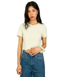 【oneninenineone 】ピマコットン クロップティーシャツ