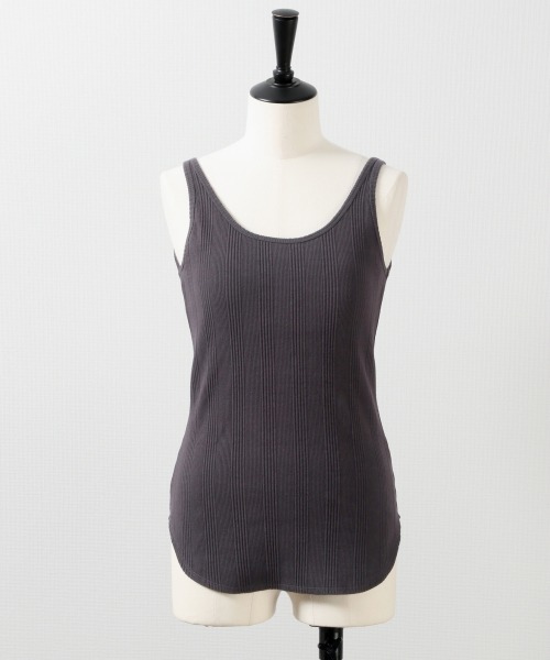 LOWRYS FARM（ローリーズファーム）の「バックオープンタンク　879404（タンクトップ・レディース・チャコールグレー/ブラウン/ピンク/アイボリー・FREE）」の20枚目の写真