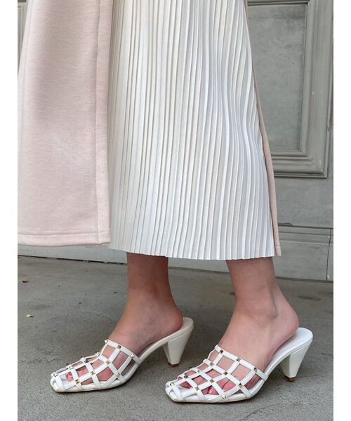 セール スタッズクロスサンダル サンダル Resexxy リゼクシー のファッション通販 Zozotown