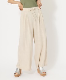 AZUL by moussy | LINEN WIDE PANTS/リネンワイドパンツ(その他パンツ)
