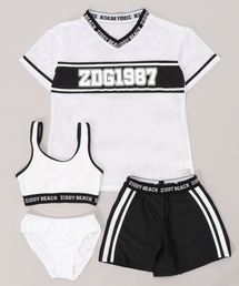 ZIDDY | ZIDDY/メッシュTシャツスイムウェア4点セット(スイムグッズ)