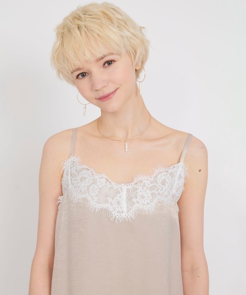 KOH.style（コースタイル）の「インナーワンピ付シアーロングシャツワンピ（ワンピース・レディース・グレー/ブラック/オフホワイト・FREE）」の18枚目の写真