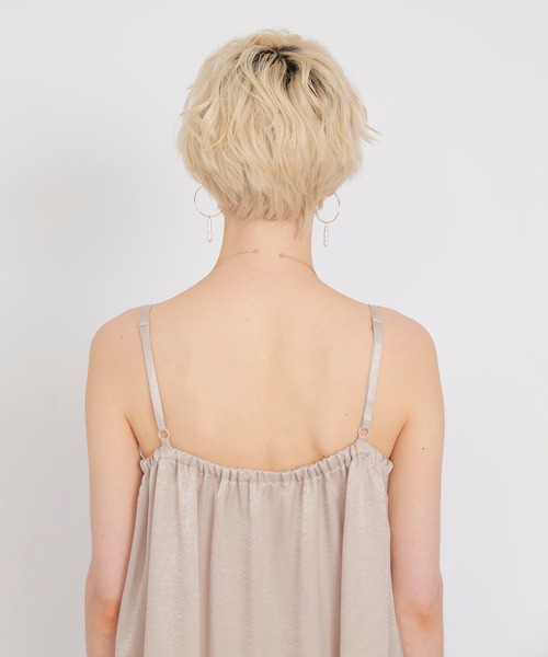 KOH.style（コースタイル）の「インナーワンピ付シアーロングシャツワンピ（ワンピース・レディース・グレー/ブラック/オフホワイト・FREE）」の11枚目の写真