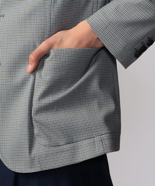 07AW AD2007 ハウンドトゥース 包2B ストレッチ ロング ３ピース 07AW AD2007 ハウンドトゥース 包2B ストレッチ ロング 3ピース