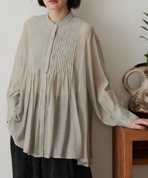 Libra Cue | ピンタックシアーブラウス(シャツ/ブラウス)