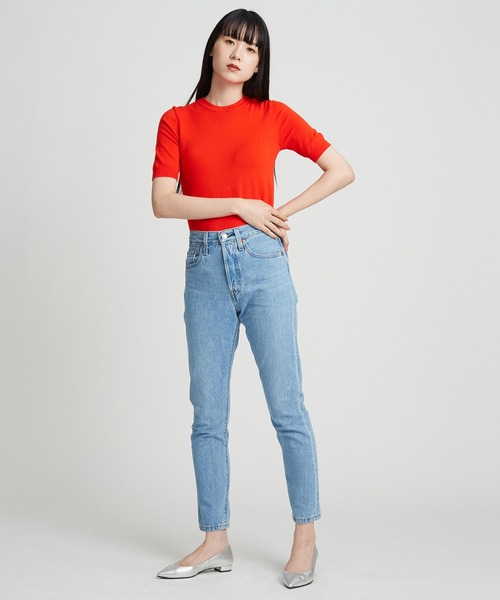 Levi's（リーバイス）の「501(R) SKINNY SANSOME RAIN（デニムパンツ・レディース・インディゴブルー・23inch/24inch/25inch/26inch/27inch/28inch/29inch/30inch）」の15枚目の写真