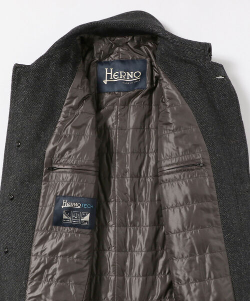 HERNO(ヘルノ)の「HERNO / ダイアゴナル ステンカラーコート HERNO(ヘルノ)の「HERNO / ダイアゴナル ステンカラーコート