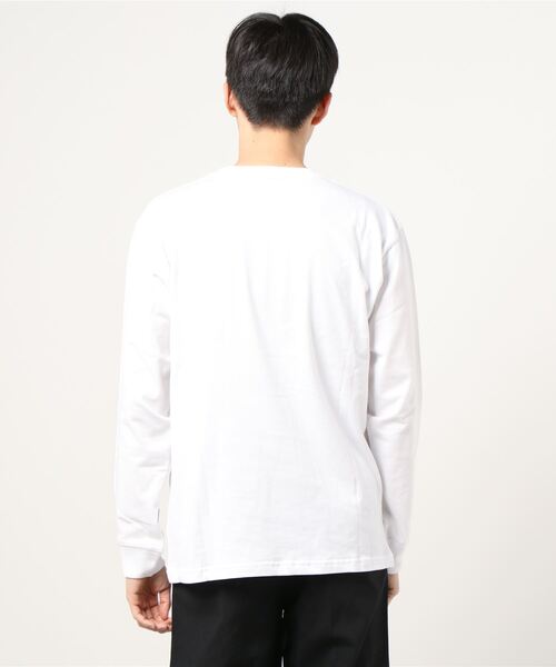 NEW ERA（ニューエラ）の「NEW ERA/ニューエラ スリーブロゴロンT 12542697（Tシャツ/カットソー・メンズ・ホワイト・L/XL/M）」の3枚目の写真