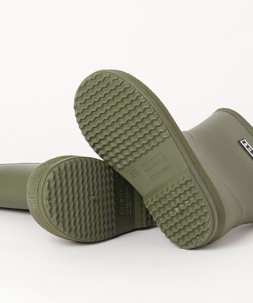 THE CASUAL(カジュアル)の「キッズ ロゴ レインブーツ(レインシューズ・キッズ・カーキ/ピンク/ブラウン/パープル/ネイビー/ブラック・20cm/22cm/17cm/16cm/19cm/21cm/18cm)」の8枚目の写真