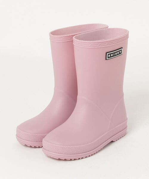 THE CASUAL(カジュアル)の「キッズ ロゴ レインブーツ(レインシューズ・キッズ・カーキ/ピンク/ブラウン/パープル/ネイビー/ブラック・20cm/22cm/17cm/16cm/19cm/21cm/18cm)」の19枚目の写真